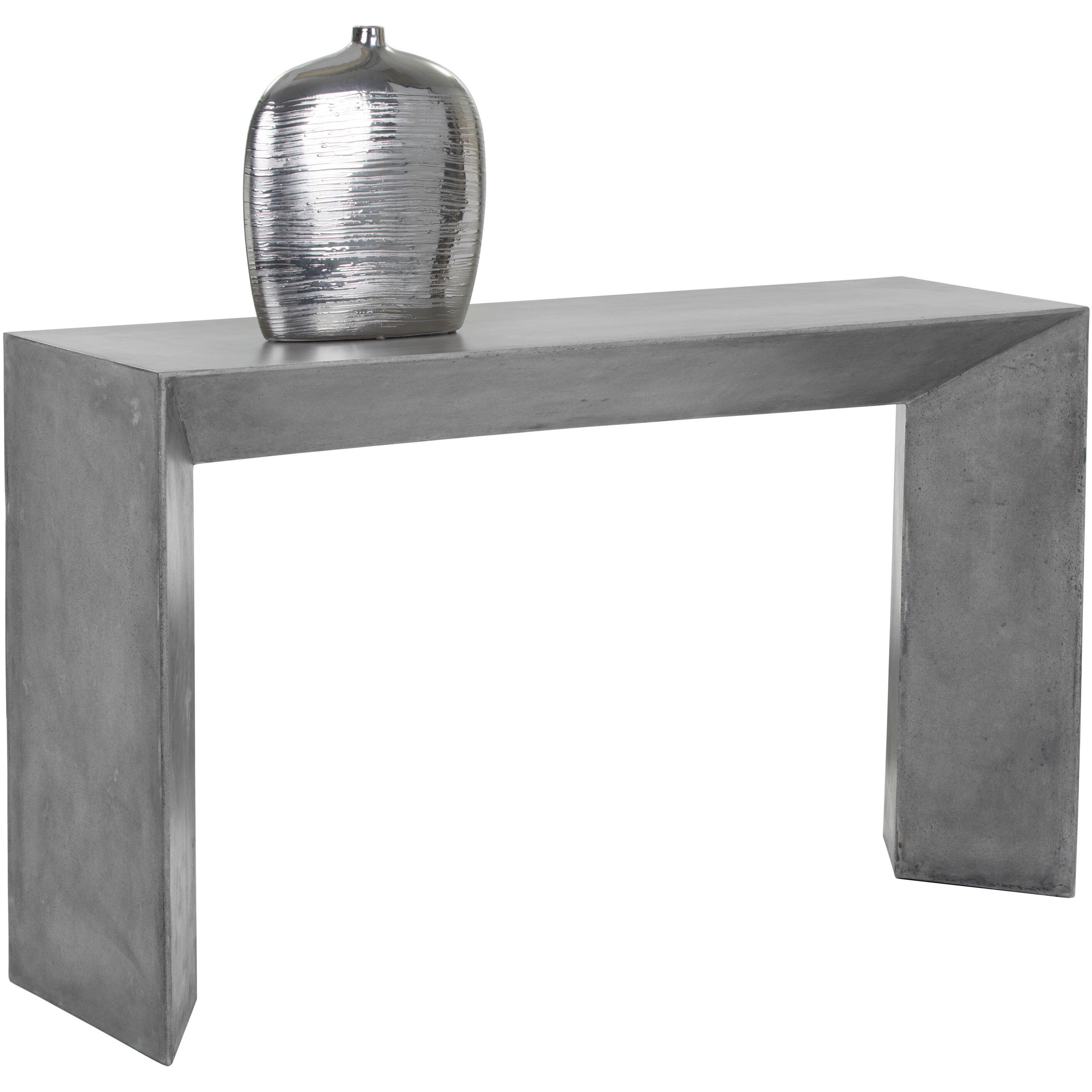 Nomad 55.25 X 31.5 inch Grey Outdoor Console Table